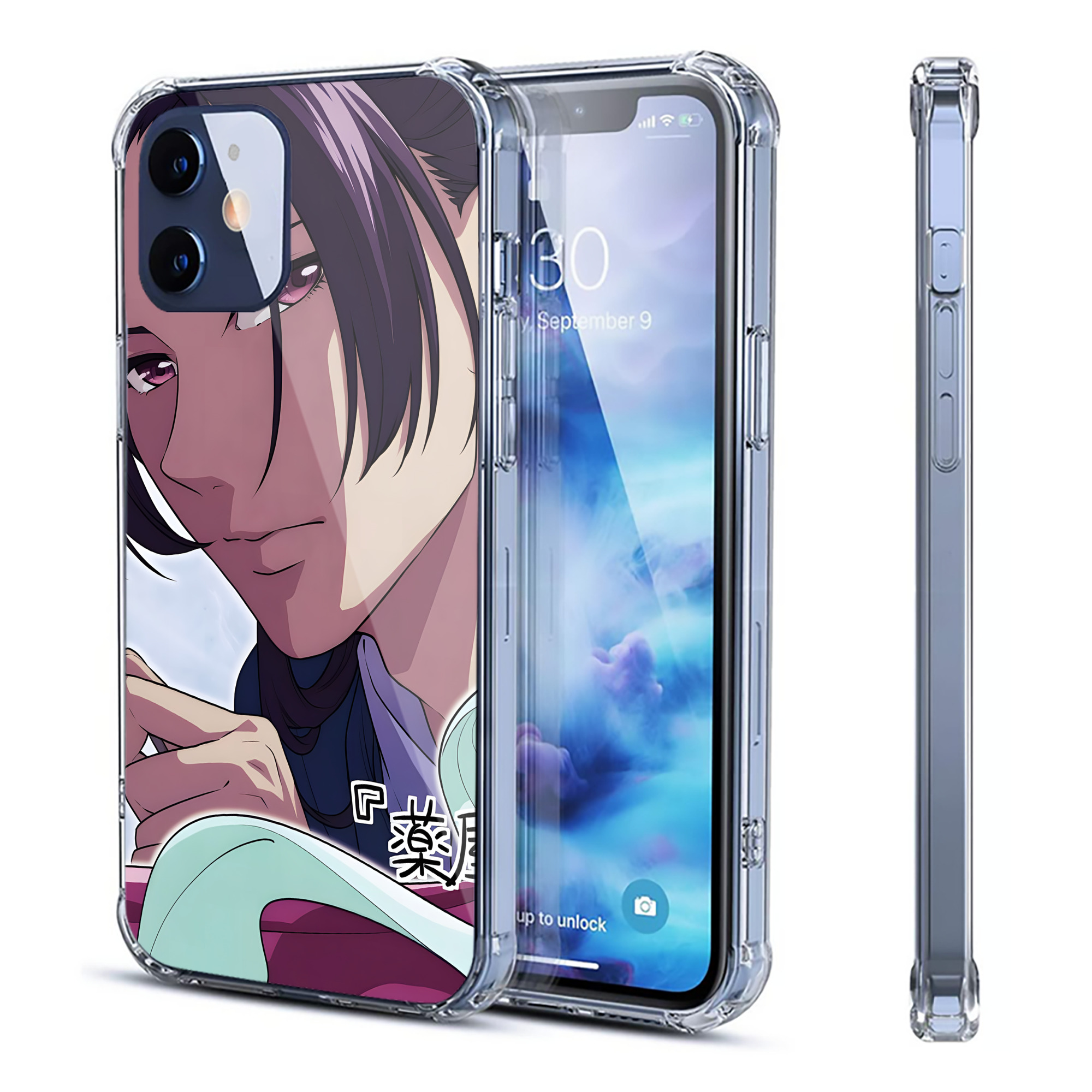 （画像用） 薬屋のひとりごと The Apothecary Diaries 【iPhone 12シリーズ対応】透明スマホケース（クリアソフトケース）